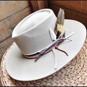 Handcrafted vintage gypsy hat
